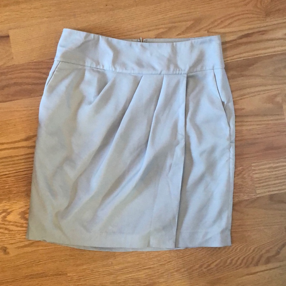 Light grey Banana Republic skirt